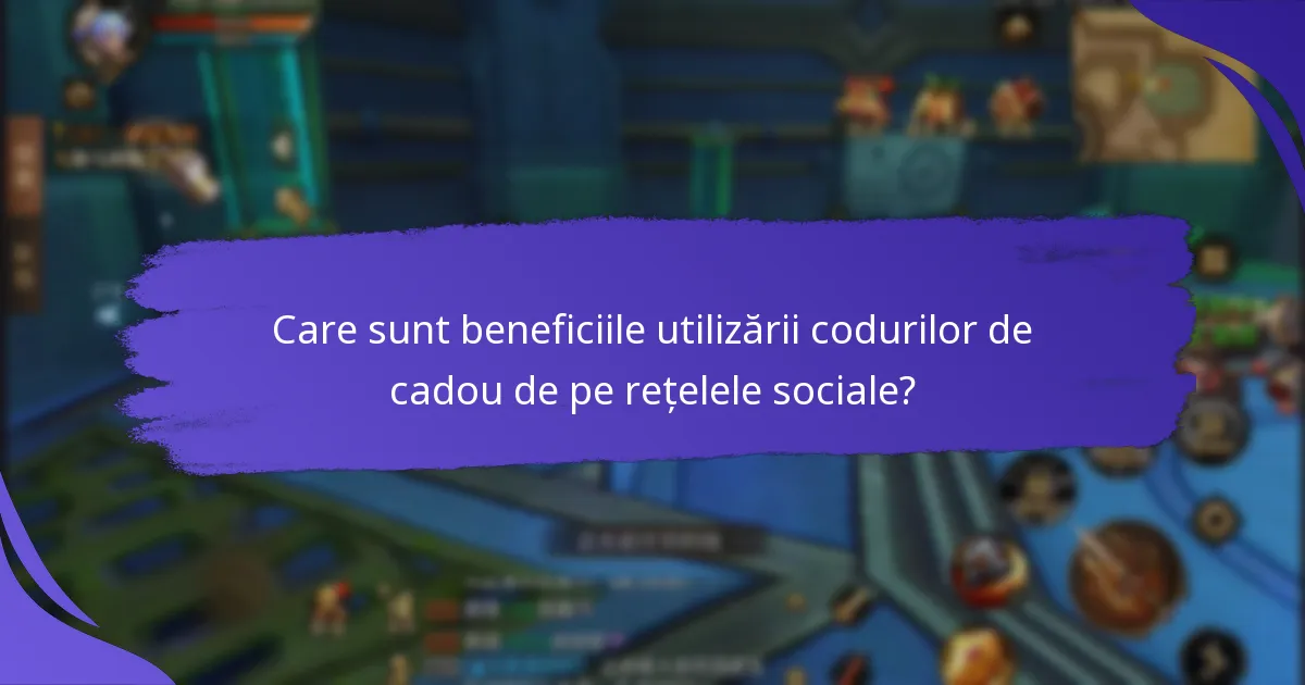Cum pot jucătorii obține coduri de cadou de pe rețelele sociale?