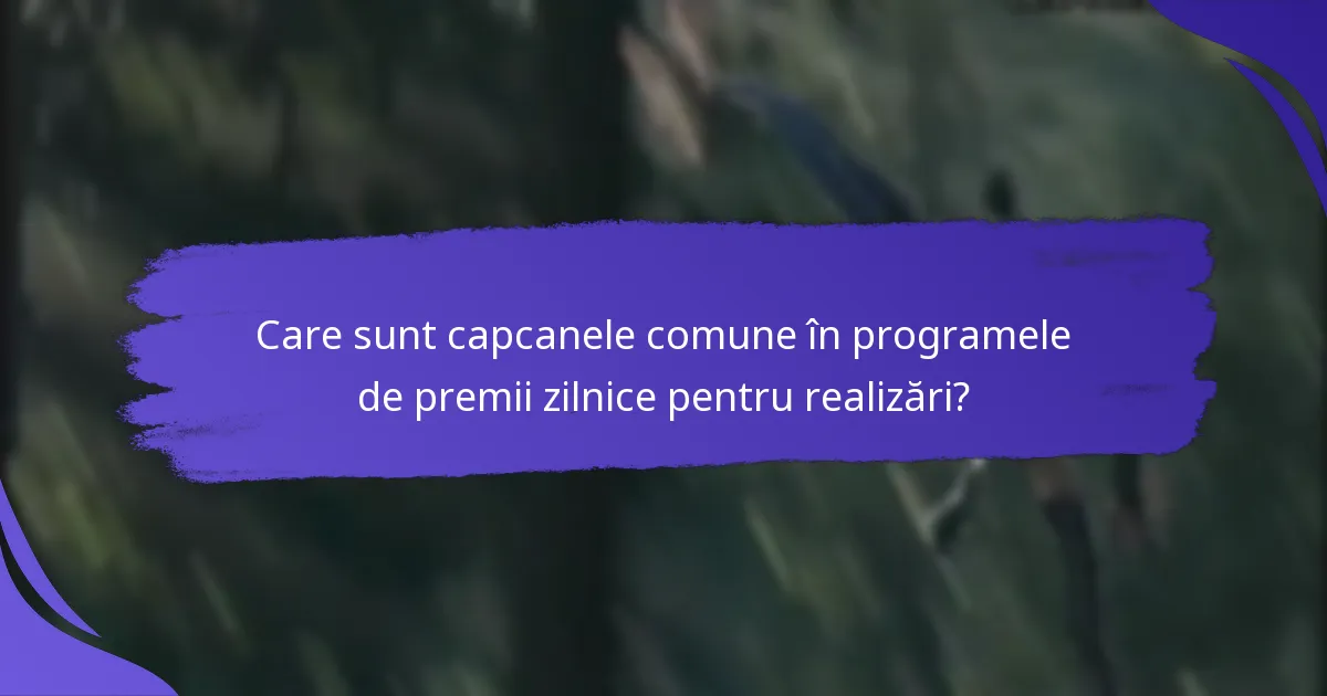 Care sunt beneficiile premiilor zilnice pentru realizări?